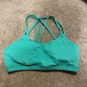 Born Primitive Teal sports bra